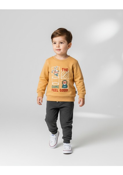 Erkek Çocuk 2’li Takım – Sweatshirt & Eşofman Altı