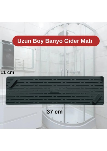 Siyah Renk Uzun Model Kötü Koku Önleyici Silikon Mat Banyo Mutfak Lavabo Balkon Gider Tıpası Kapağı fiyatları