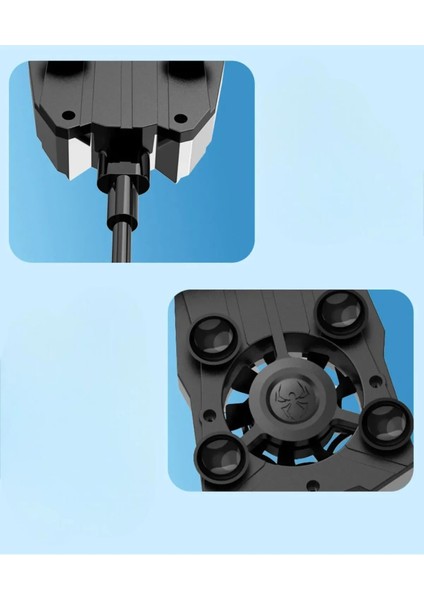 Tüm Telefon Tabletlere Uyumlu Vantuzlu Şarjlı Telefon Soğutucu Oyun Hızlandırıcı Telefon Soğutucu modelleri