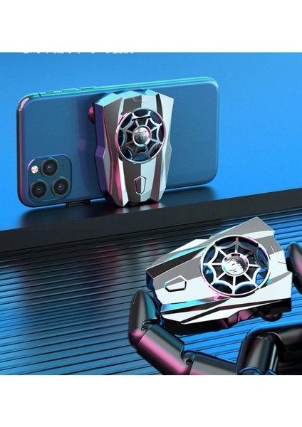 Tüm Telefon Tabletlere Uyumlu Vantuzlu Şarjlı Telefon Soğutucu Oyun Hızlandırıcı Telefon Soğutucu indirimleri