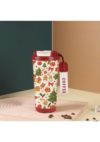 316 Paslanmaz Çelik Noel Termos Fincan Kahve Fincanı (Yurt Dışından) fiyatları