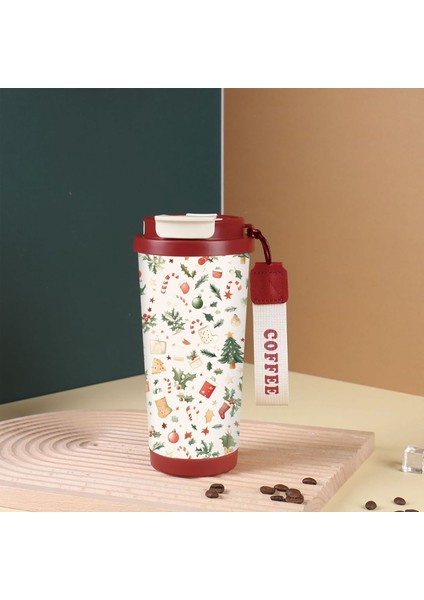 316 Paslanmaz Çelik Noel Termos Fincan Kahve Fincanı (Yurt Dışından) fiyatları