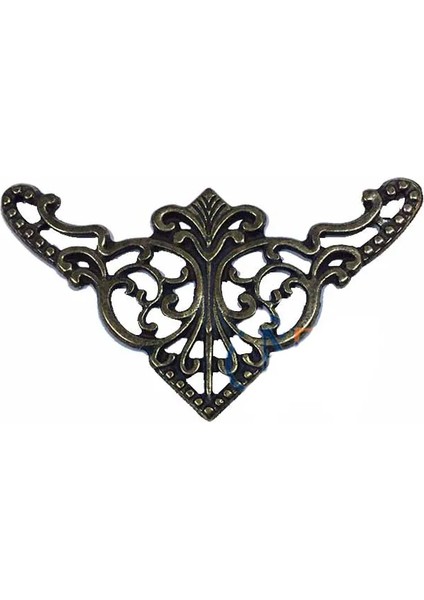 Dekoratif Köşe Süsü, Köşelik - Büyük, 31X55MM, Antik, 100 Adet