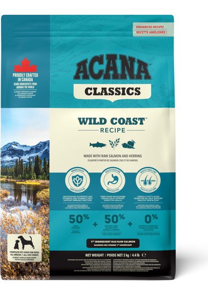 Classics Wild Coast Köpek Maması 2 kg fiyatları