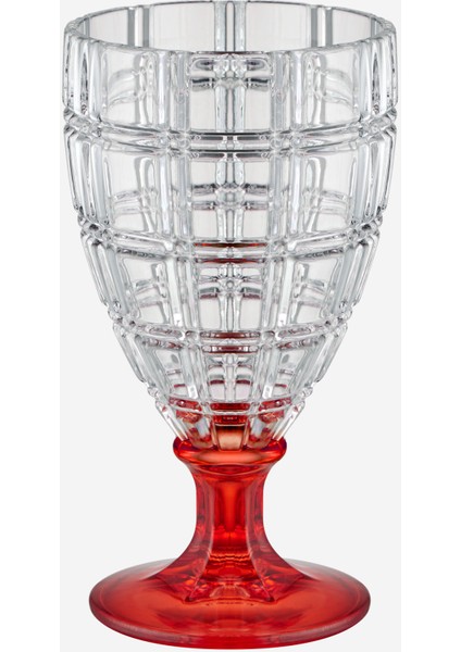 Linea Kırmızı Akrilik Kadeh 400 ml