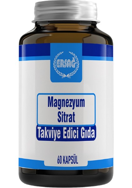 Magnezyum Sitrat - 60 Kapsül fiyatları
