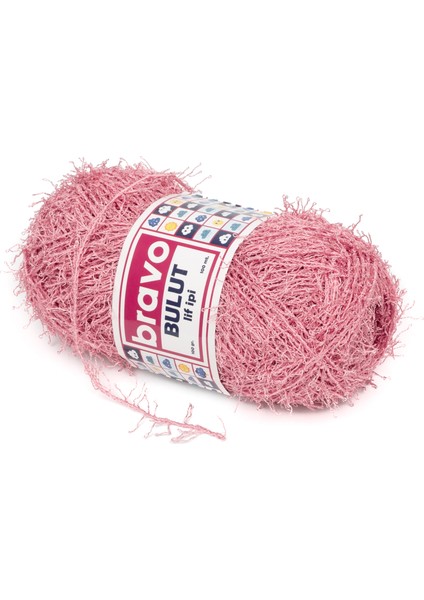 Bulut Sakal Lif Iplik 100 gr 100 Metre (Renk Kodu:412) Pembe