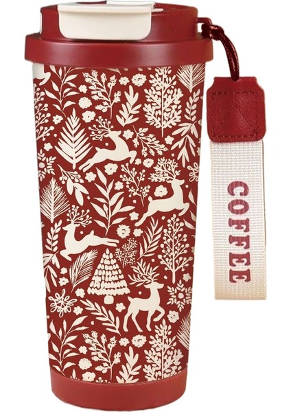 316 Paslanmaz Çelik Noel Termos Fincan Kahve Fincanı (Yurt Dışından)