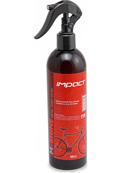 Bisiklet Cilası - M-SHINE, Metal Yüzey Cila, 400ml fırsatları