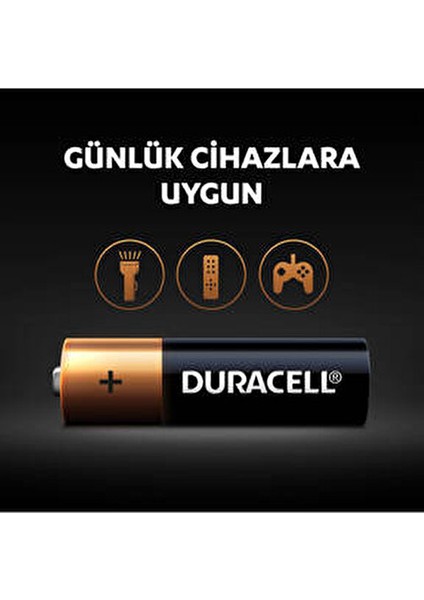 AA Şarjlı Kalem Pil 4'lü Uzun Ömürlü 9V Alkalin 10 Kata Kadar Daha Fazla Güç modelleri