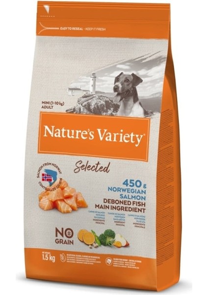 Dog No Selected Mını Adult Norw. Salmon 1,5kg fiyatları