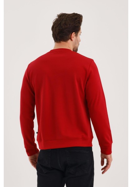 Unısex Baskılı Sıfır Yaka Sweat modelleri