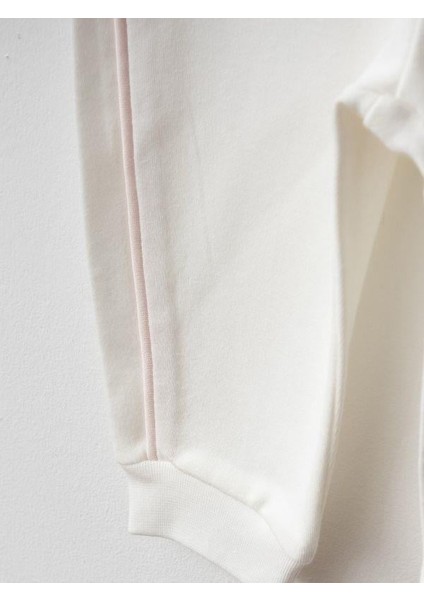 Kız Bebek Organik Pamuklu 3’lü Kapüşonlu Eşofman Takımı fırsatları