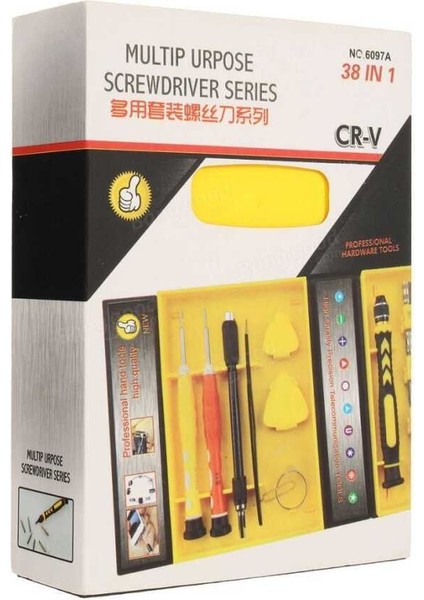 Cr-V 38 Parça Elektronikçi Tornavida Seti fiyatları