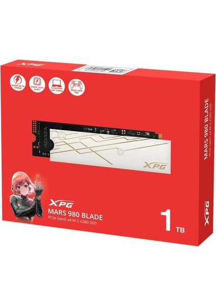 1tb Mars 980 Blade 14.000MB-S-13.000MB-S Pcıe Gen5 X4 M.2 2280 SSD Harddisk (Ps5 Uyumlu) fiyatları