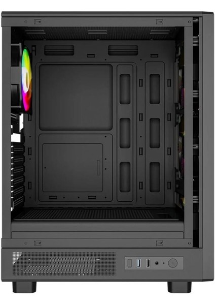 Powerboost PB-A700B 750W 80+ Bronze Atx USB 3.0 Rainbow Fanly Mesh Gaming Siyah Kasa fiyatları