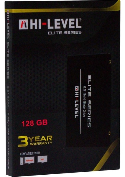 128GB Elite 560MB-540MB-S Sata 3 2.5" SSD HLV-SSD30ELT-128G SSD Harddisk fiyatları