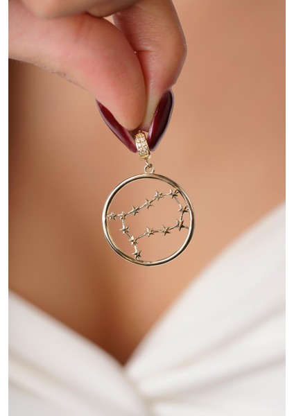 14 Ayar Altın Ikizler Burcu Yıldız Haritası Kolye Ucu fiyatları