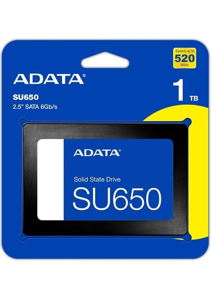 1tb 2.5" SU650 520-450MB-S ASU650SS-1TT-R SSD Harddisk fiyatları