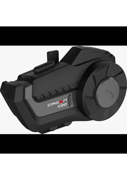 Crown Mıcro C20 Motosiklet Kask Bluetooth Interkom Seti