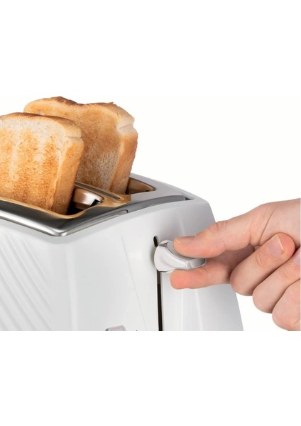 26391-56/RH Groove 2 Dilim Ekmek Kızartma Makinesi - Beyaz indirimleri