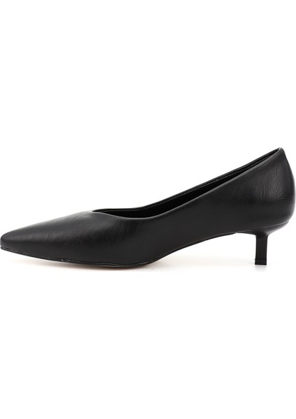 Kadın Siyah Sivri Burun Ince Topuklu Stiletto modelleri
