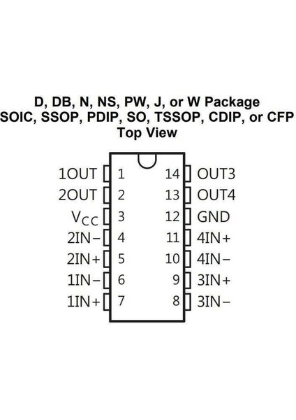 LM339 DIP14 Entegre fiyatları