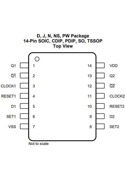 CD4013 DIP14 Entegre 2 Adet fiyatları