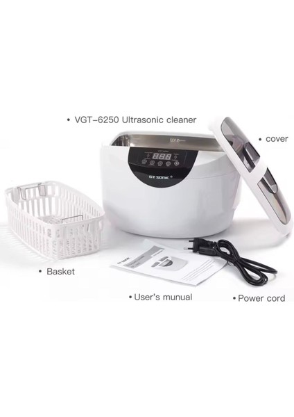 Gt Sonıc Dijital Ultrasonıc Temizleyici 2.5 L 100 W