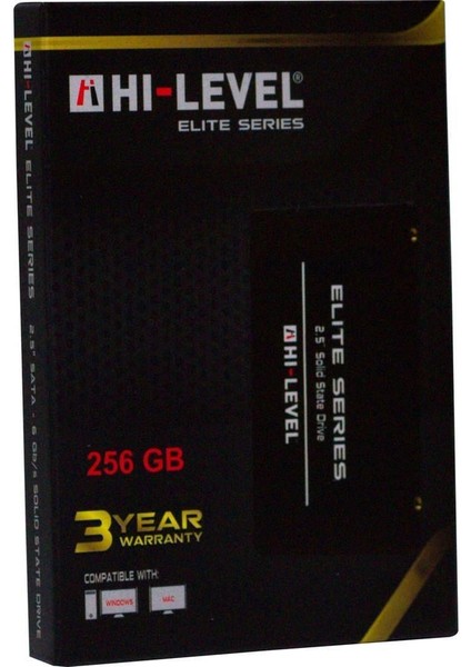 256GB Elite 560MB-540MB-S Sata 3 2.5" SSD HLV-SSD30ELT-256G SSD Harddisk fiyatları