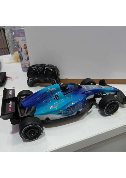 2.4 Ghz 30 cm 20 Km Hızlı Şarjlı Işıklı Motor Sesli Full Fonksiyon Uzaktan Kumandalı F1 Formüla modelleri