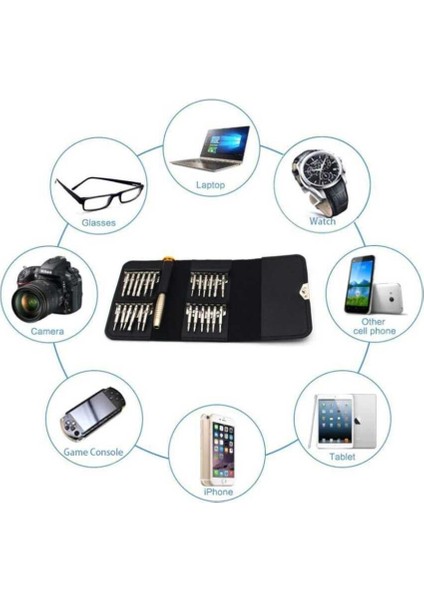 24 Parça Tornavida Seti - Cep Telefonu Tamiri fırsatları