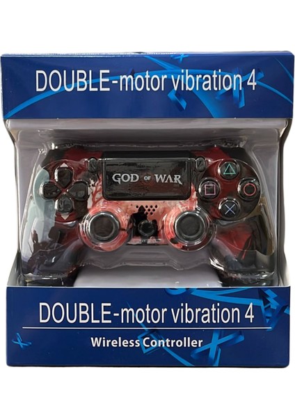 Glrtech P4L Kablosuz Oyun Kolu Double Motor Titreşimli Şarj Edilebilir Ps4 Uyumlu