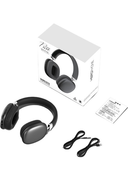 Kablosuz Kulaklıklı, Büyük Pil Kapasiteli, Spor Telefonlar Için Rahat Giyilebilen Yeni Trend Bluetooth Müzik Kulaklığı (Yurt Dışından)