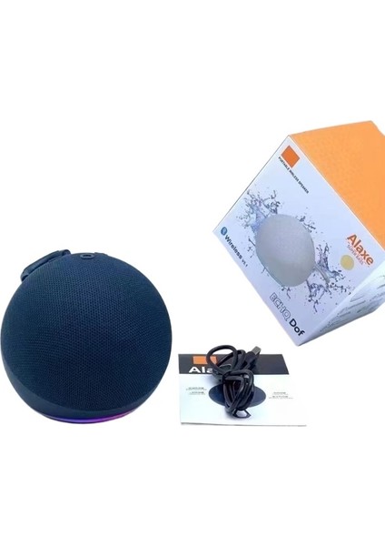 Alaxe Bluetooth Hoparlör Kablosuz Kumaş Kart Küçük Hoparlör Ağır Subwoofer Masaüstü Mini Bluetooth Hoparlör (Yurt Dışından)