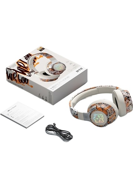 2025 Yeni Moda Bluetooth Müzik Kulaklığı Kablosuz Kulaklık Uzun Pil Ömrü Spor Telefonu Rahat Giyilebilir (Yurt Dışından)