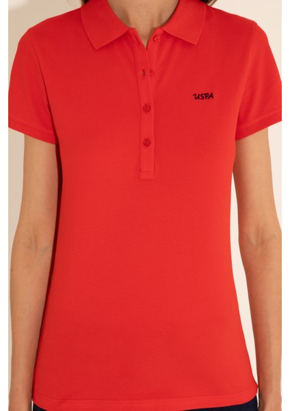 Kadın Kırmızı Tişört Basic 50285846-VR030