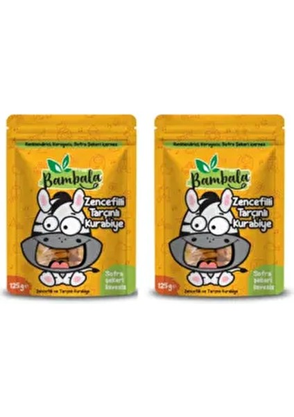 Zencefilli Tarçınlı Atıştırmalık Kurabiye 125 gr Minikler İçin Tahıllı modelleri