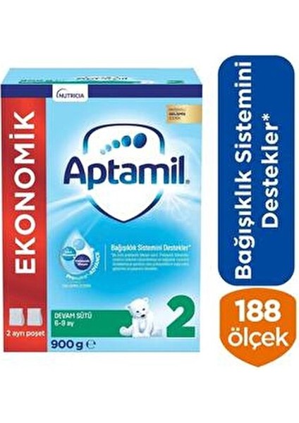 2 Devam Sütü 900 g 6-9 Ay Bebekler İçin Zengin Besin Öğeleri ve Sütlü İçerik modelleri