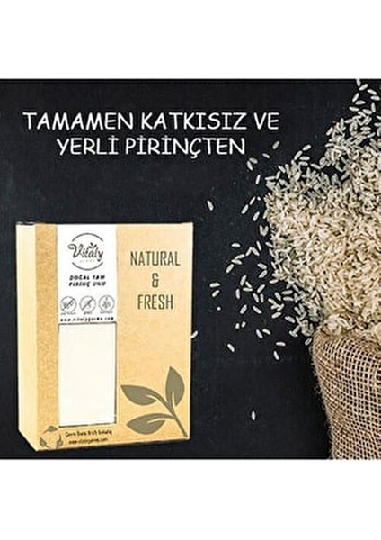 Doğal Bebek İrmiği ve Pirinç Unu Seti 1000 gr 6 Aydan İtibaren Bebekler İçin fırsatları