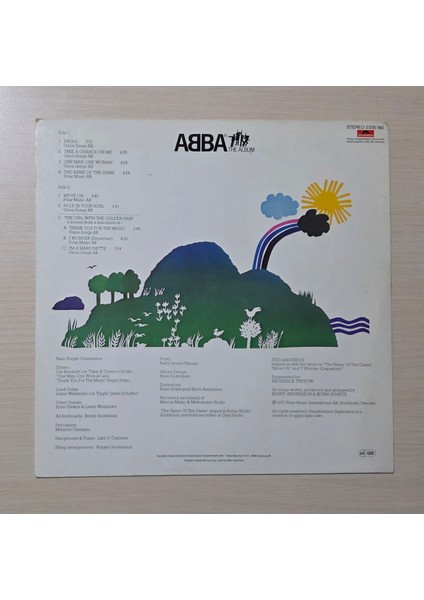 - The Album - 1977 - Dönem Baskı Plak - Longplay - Lp fiyatları