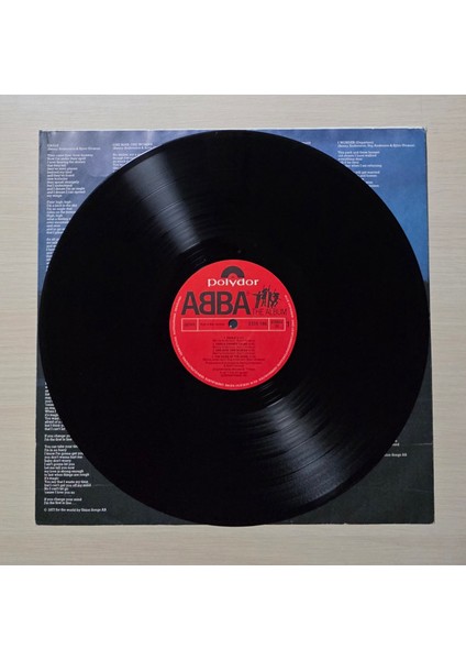 - The Album - 1977 - Dönem Baskı Plak - Longplay - Lp modelleri