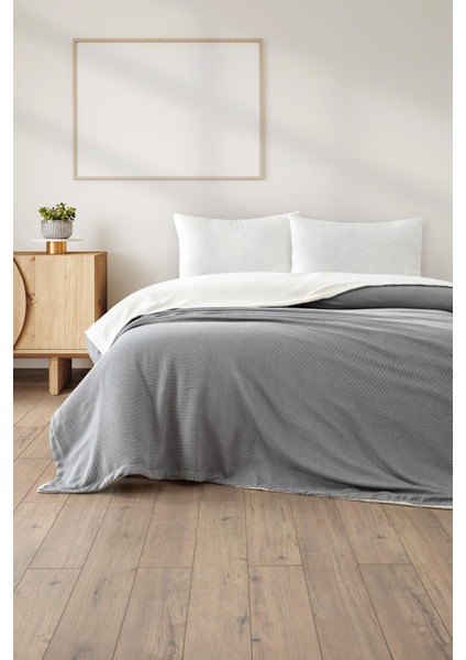 Likya Wellsoft Battaniye Gri