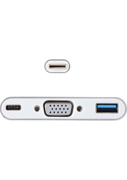 CU426M Type-C-M To Vga-F USB 3.0-F Type-C-F Çevirici fiyatları