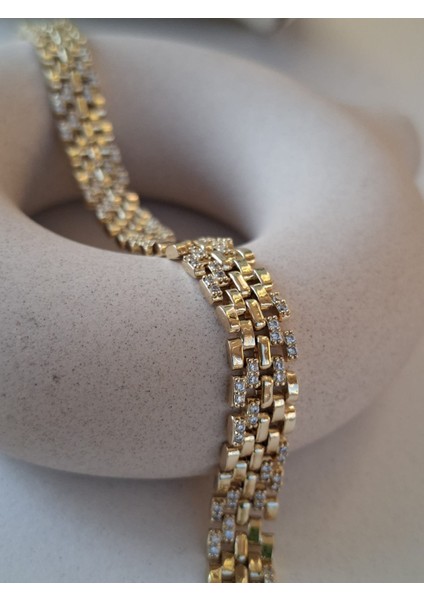 Taşlı Rlx Xuping Bileklik