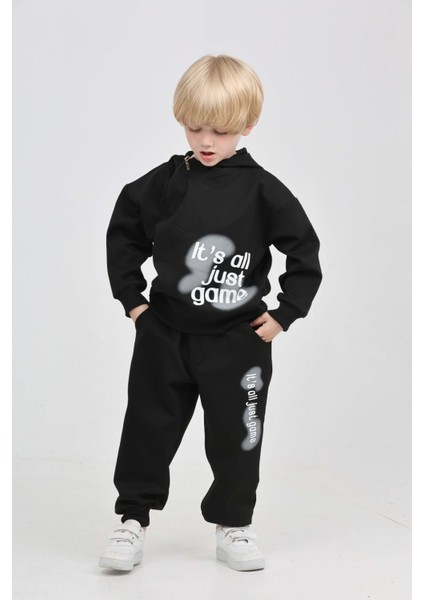 Erkek Çocuk Yaka Fermuarlı Eşofman Takım indirimleri