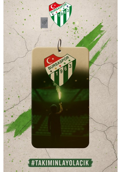 Bursaspor Lisanslı Araç Kokusu