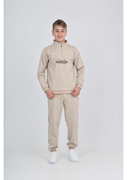 Erkek Çocuk Create Baskılı Eşofman Takım