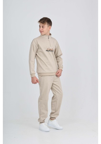 Erkek Çocuk Create Baskılı Eşofman Takım modelleri