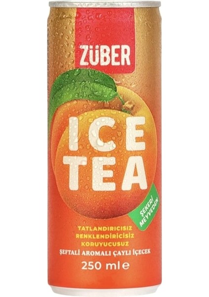 Şeftali Aromalı Ice Tea 250 ml | Serinletici Soğuk Çay | Doğal Meyve Aromalı Içecek fiyatları